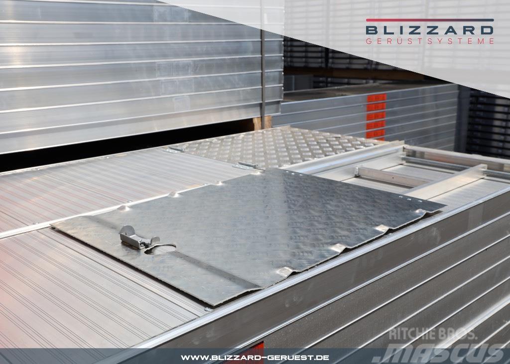 Blizzard S70 245 m² Stahlgerüst neu Vollalubeläge + Durchst Gradbeni odri