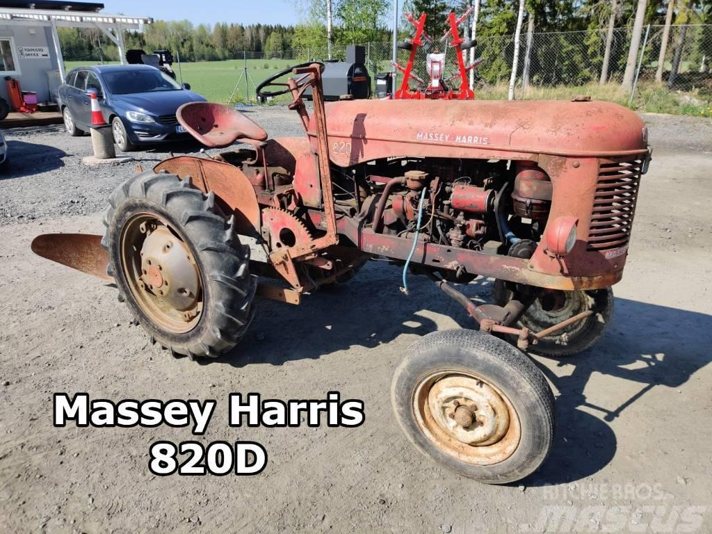 Massey Ferguson Harris 820D traktori - Harvinainen - Rare - VIDEO Traktorji