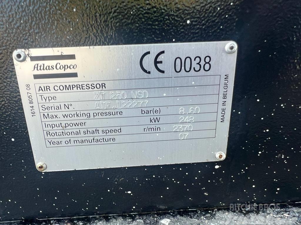 Atlas Copco Compressor, Kompressor ZT 250 VSD Kompresorji