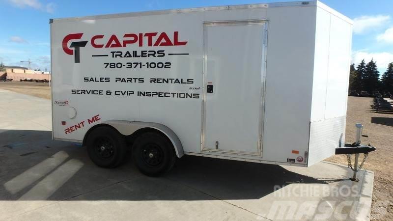  RENTAL 7FTx14FT Enclosed Cargo Trailer(7000LBGVW)  Prikolice zabojniki