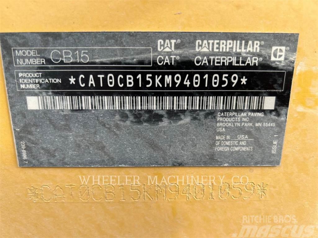 CAT CB15 CW VV Dvojni valjarji