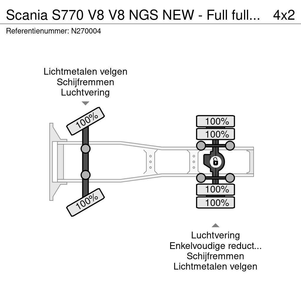 Scania S770 V8 V8 NGS NEW - Full full spec! - Production Vlačilci