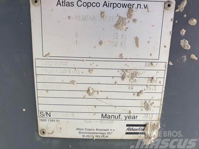 Atlas Copco XAS 67 KD Kompresorji