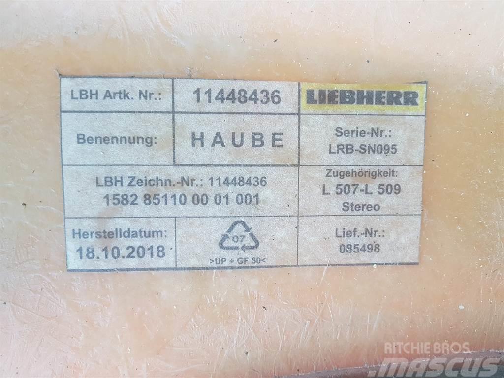 Liebherr L507-L509 Stereo-11448436-Engine hood/Motorhaube Podvozje in vzmetenje