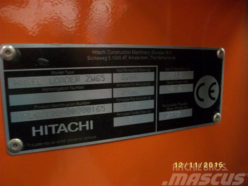 Hitachi ZW 65 Kolesni nakladalci