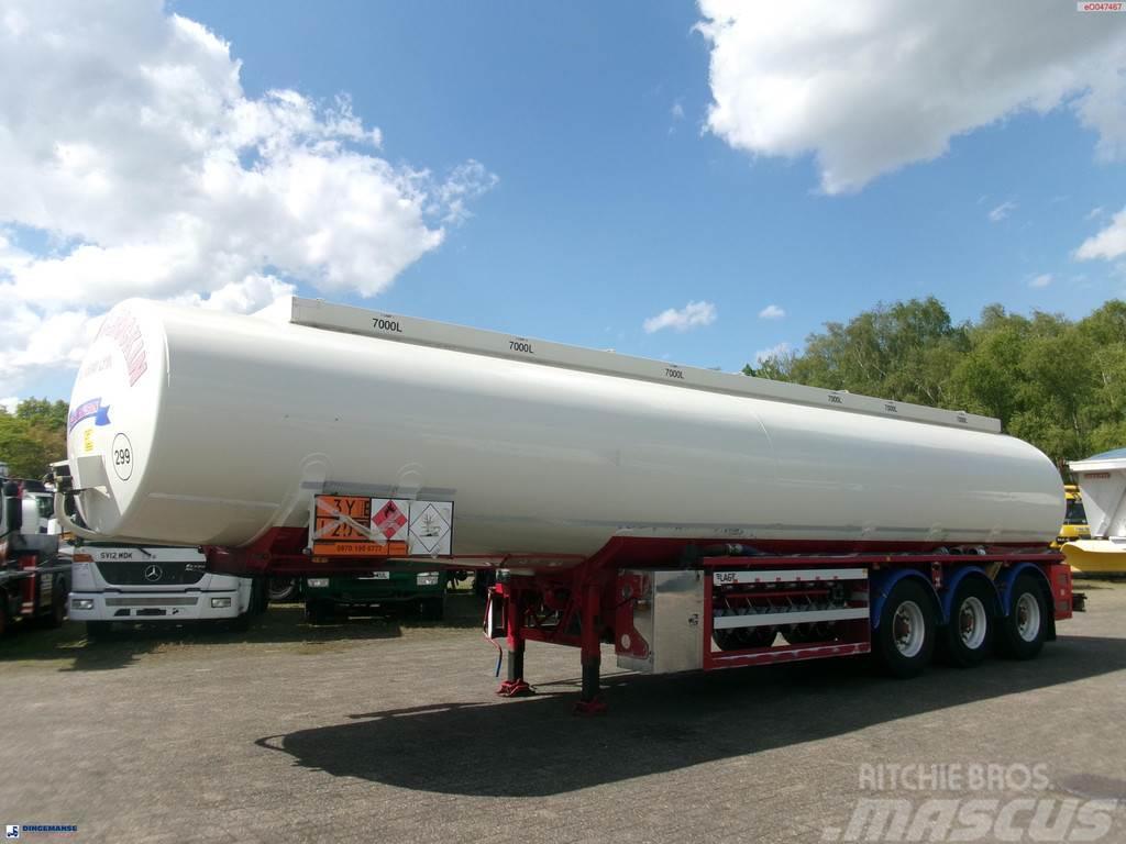 LAG Fuel tank alu 44.4 m3 / 6 comp + pump Polprikolice cisterne
