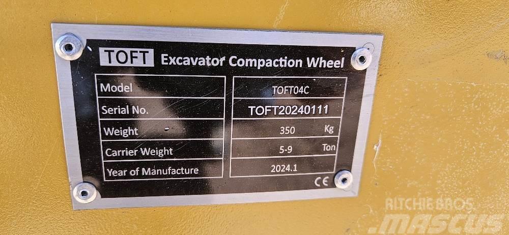  14 inch Excavator Compaction Wheel Drugi deli