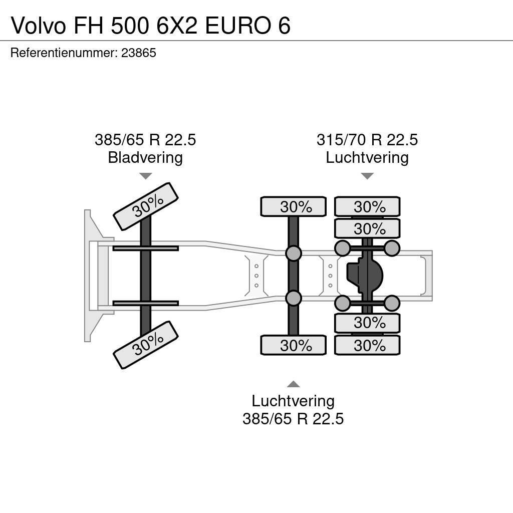 Volvo FH 500 6X2 EURO 6 Vlačilci