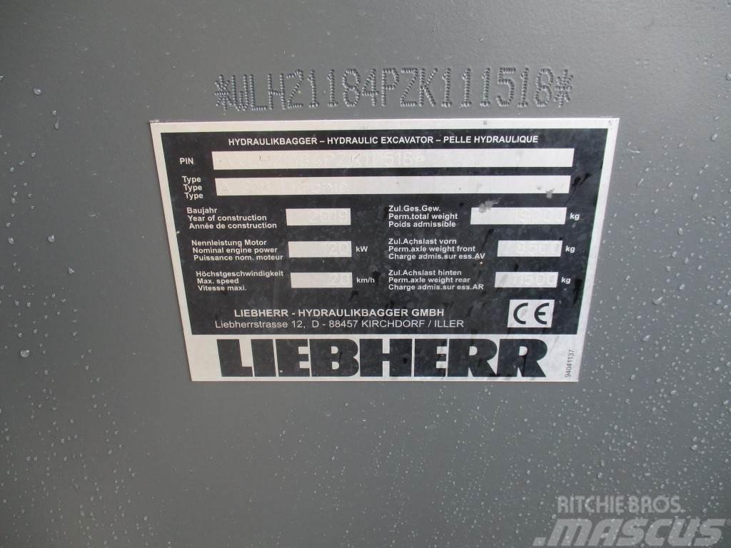 Liebherr A 918 Litronic Bagri na kolesih
