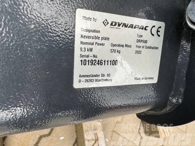 Dynapac Rüttelplatte DRP60D Hatz-Diesel, 9,2 KW DRP60D Dyn Plate compactors