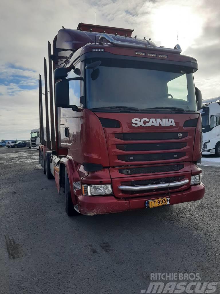 Scania R 730 Tovornjaki za hlode
