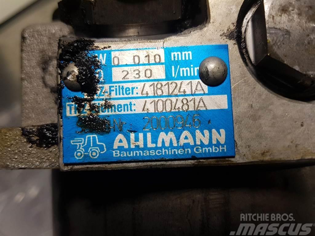 Ahlmann AZ 150 - 4181241A - Filter Hidravlika