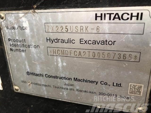 Hitachi ZX225USRK-6 Bagri goseničarji