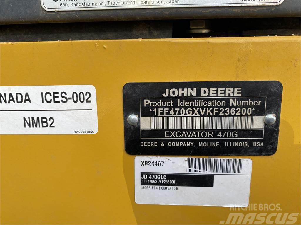 John Deere 470G LC Bagri goseničarji