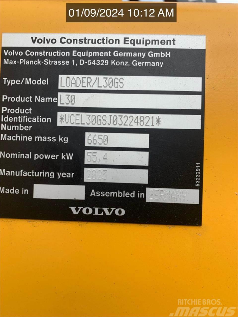 Volvo L30GS Kolesni nakladalci