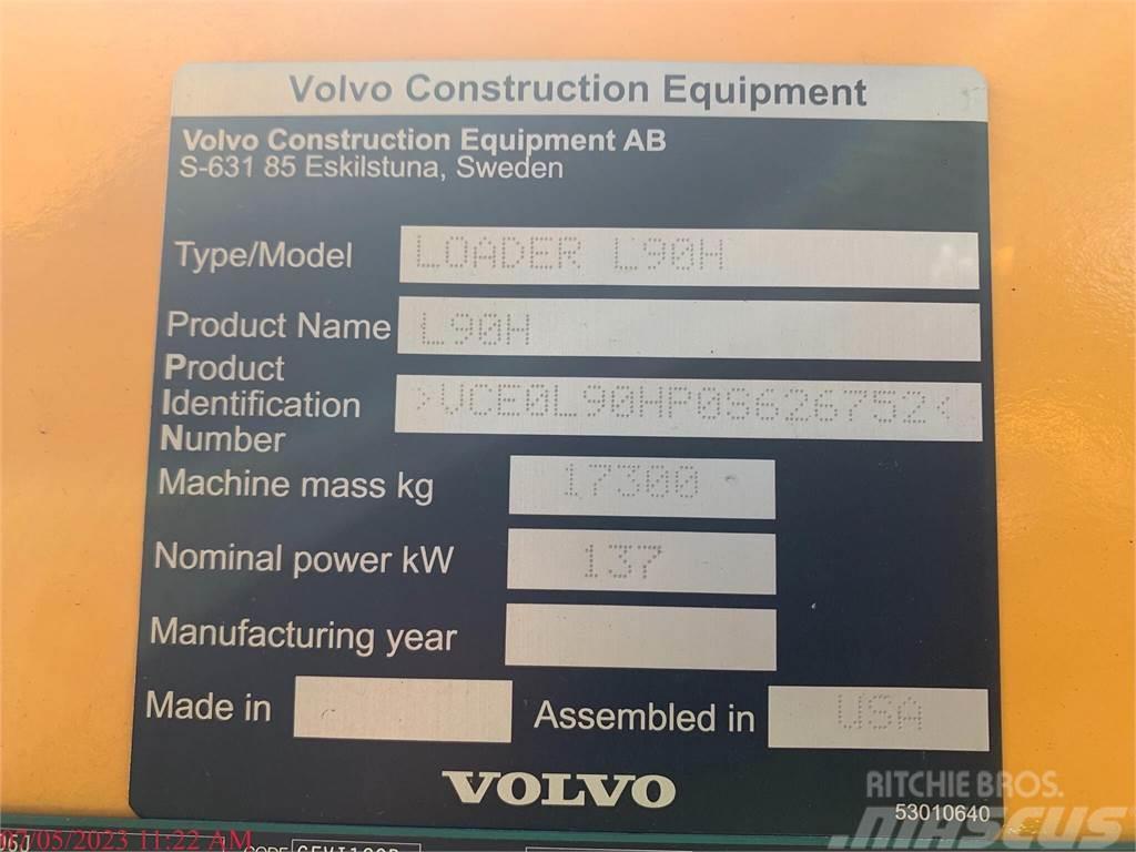 Volvo L90H Kolesni nakladalci