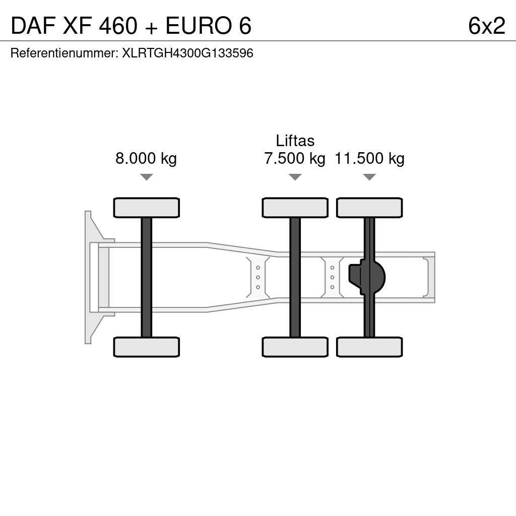 DAF XF 460 + EURO 6 Vlačilci