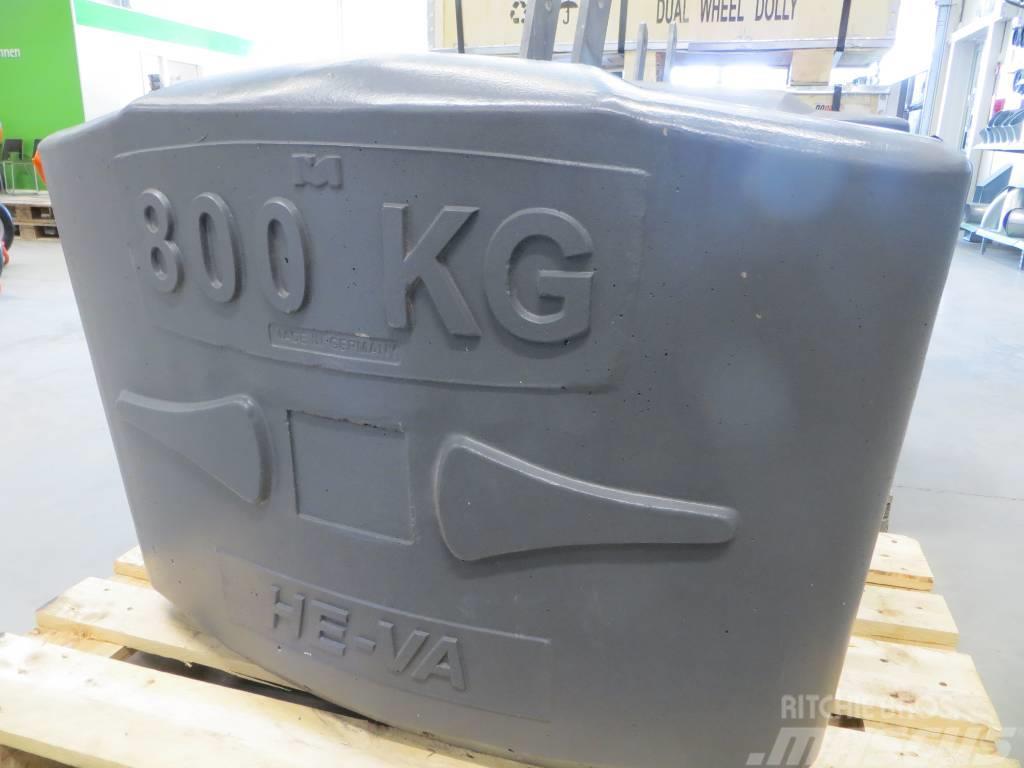 He-Va Etupaino 800 kg Front weights