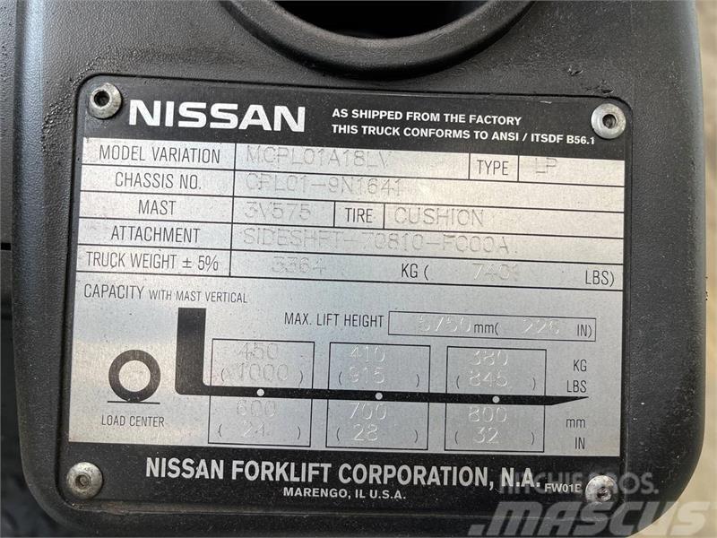 Nissan MCPL01A18LV Viličarji - drugo