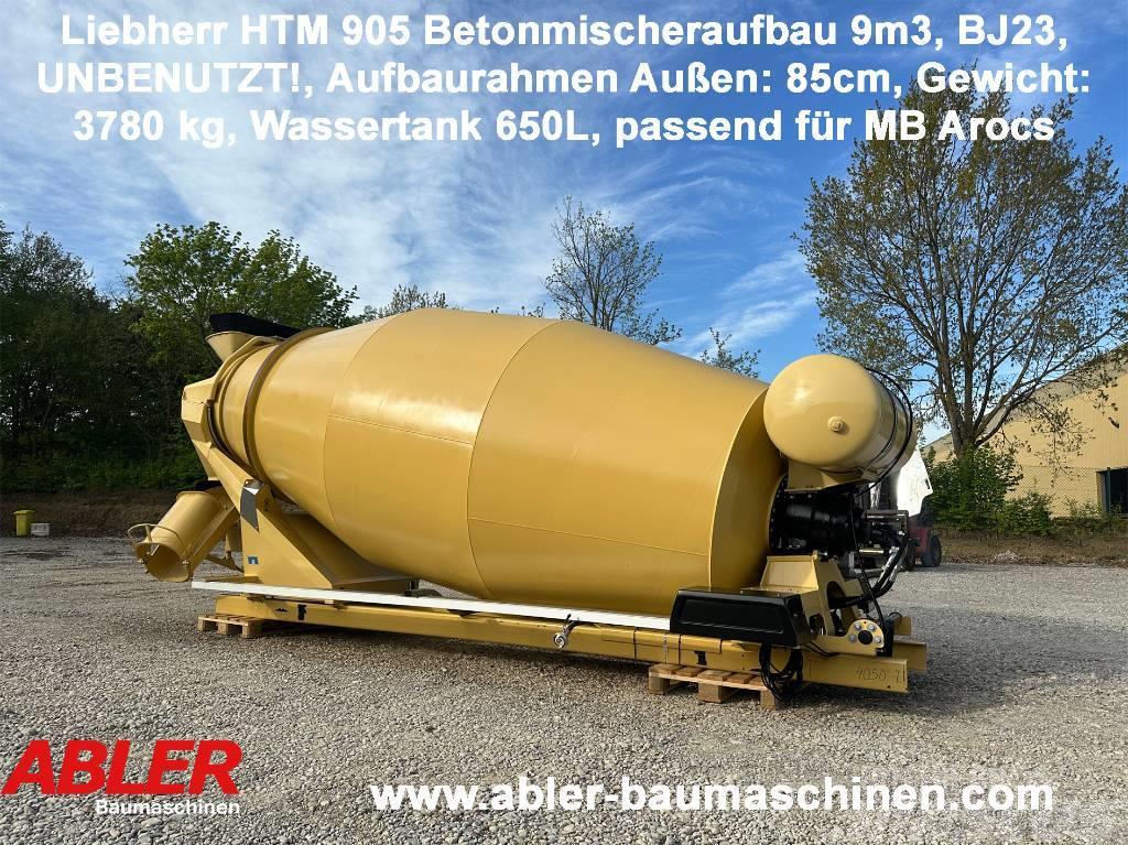 Liebherr HTM 905 Betonmischeraufbau 9m3 unbenutzt Mercedes Avtomešalci za beton