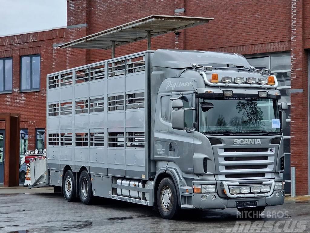 Scania R380 Highline 6x2*4 - Berdex 3 deck livestock - Lo Tovornjaki za prevoz živine