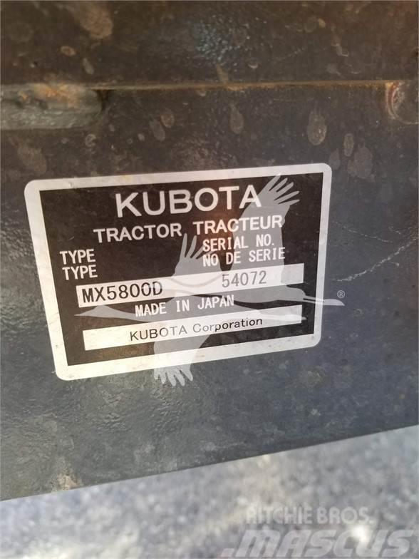 Kubota MX5800HST Traktorji