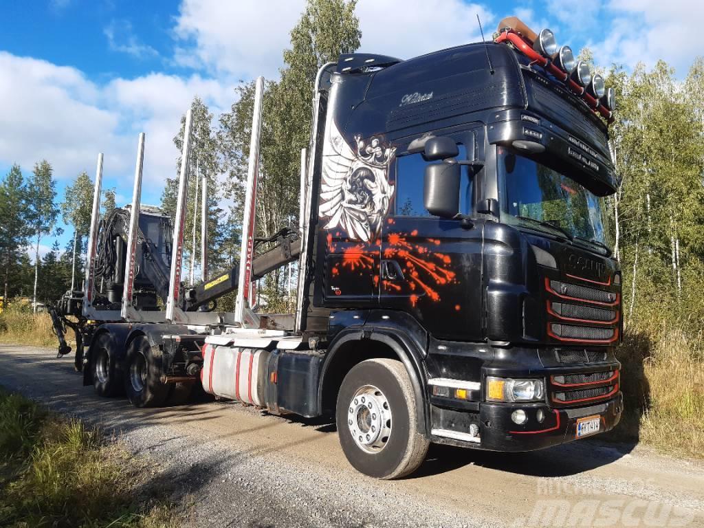 Scania R 620 6x4 Tovornjaki za hlode