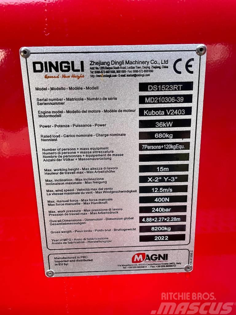 Magni DS1523RT,new, 15m scissor lift like Genie GS4390 Škarjaste dvižne ploščadi