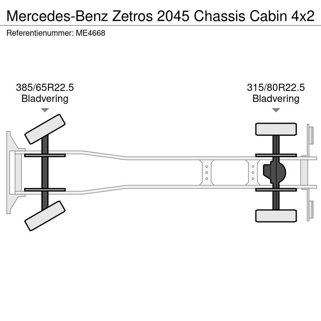 Mercedes-Benz Zetros 2045 Chassis Cabin Tovornjaki-šasije