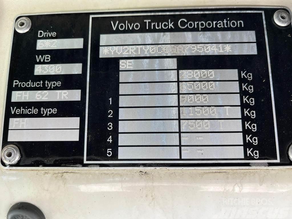 Volvo FH 460 6x2 9 TON FRONT AXLE / PTO / CHASSIS L=6300 Tovornjaki-šasije
