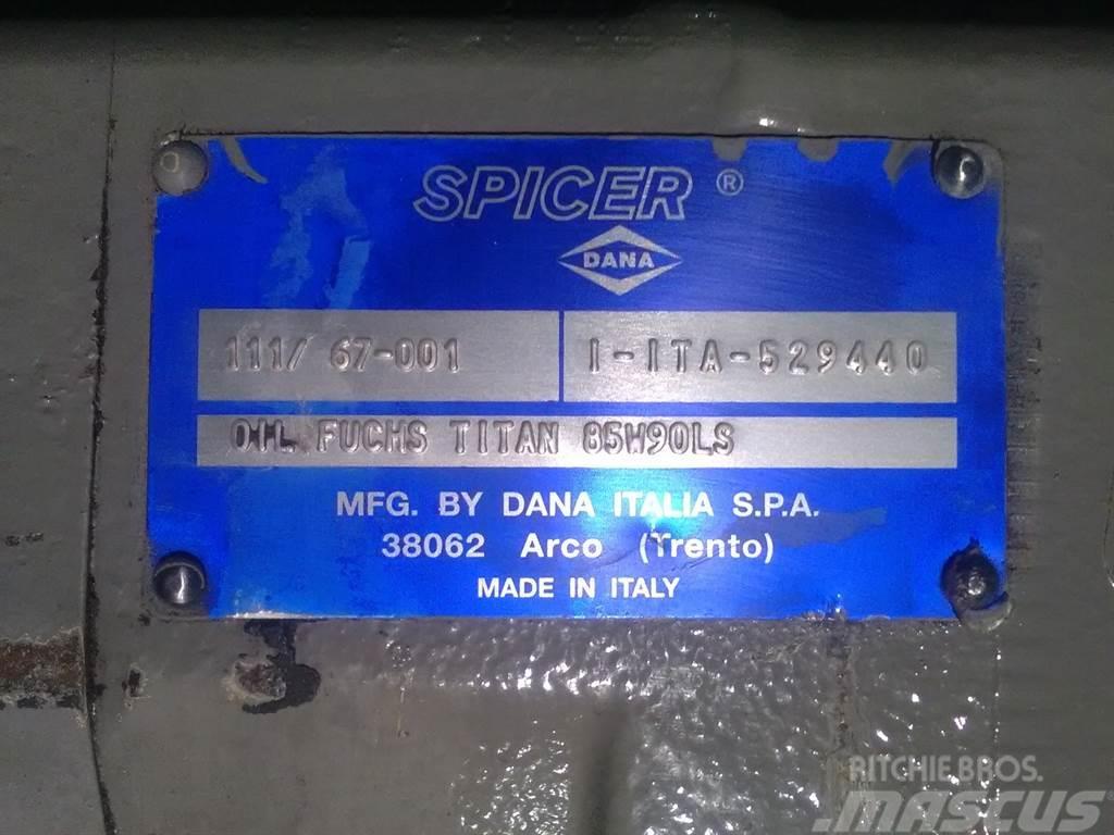 Spicer Dana 111/67-001 - Atlas 75 S - Axle Osi