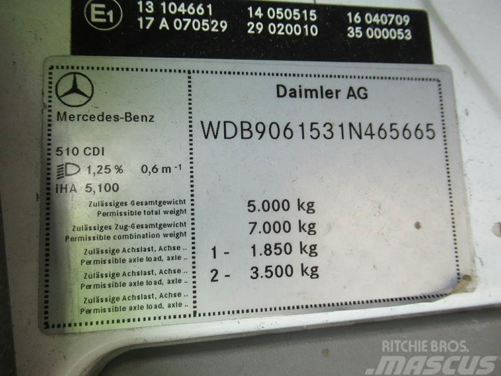 Mercedes-Benz Sprinter 510CDI Kipper + Zij-belading Side-loader Komunalni tovornjaki