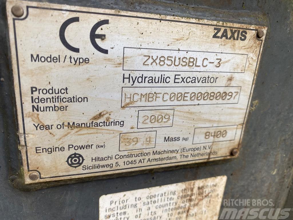 Hitachi ZX 85 US B LC-3 Midi bagri 7t – 12t