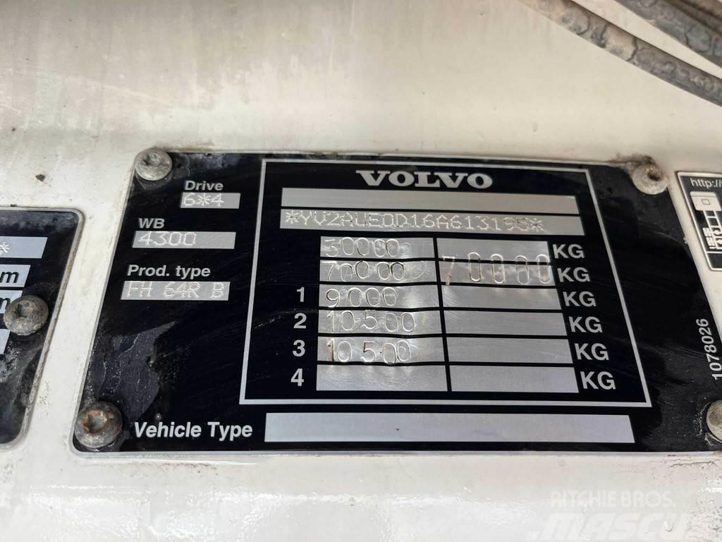 Volvo FH 16 550 6x4 MULTILIFT L=5200 mm Kotalni prekucni tovornjaki