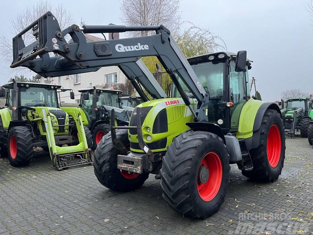 CLAAS ARION 640 CIS + QUICKE Q65 Traktorji