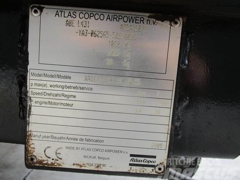 Atlas Copco XAS 67 DD - G Kompresorji