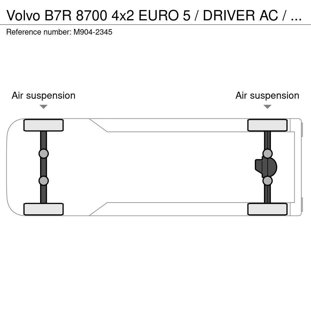 Volvo B7R 8700 4x2 EURO 5 / DRIVER AC / AUXILIARY HEATIN Medkrajevni avtobusi