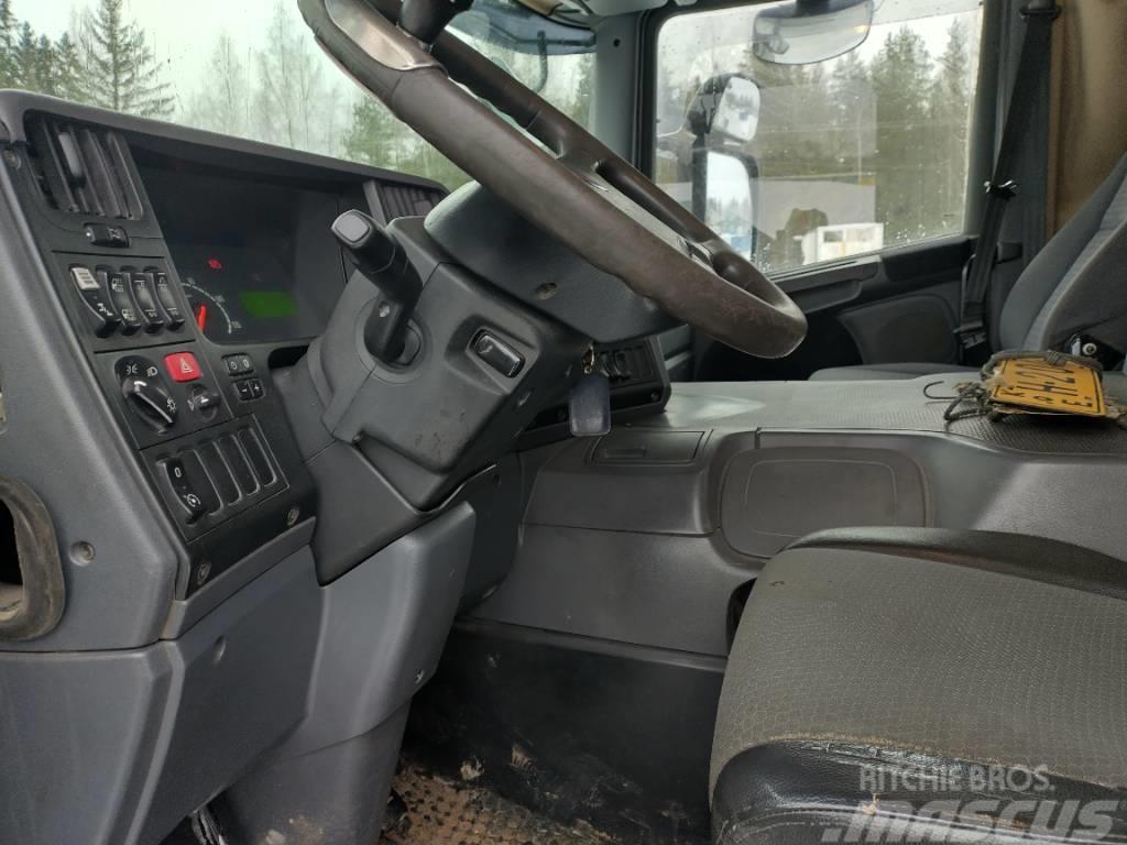 Scania P380 6x2 koukkulaite, papeeripiirturi Kotalni prekucni tovornjaki