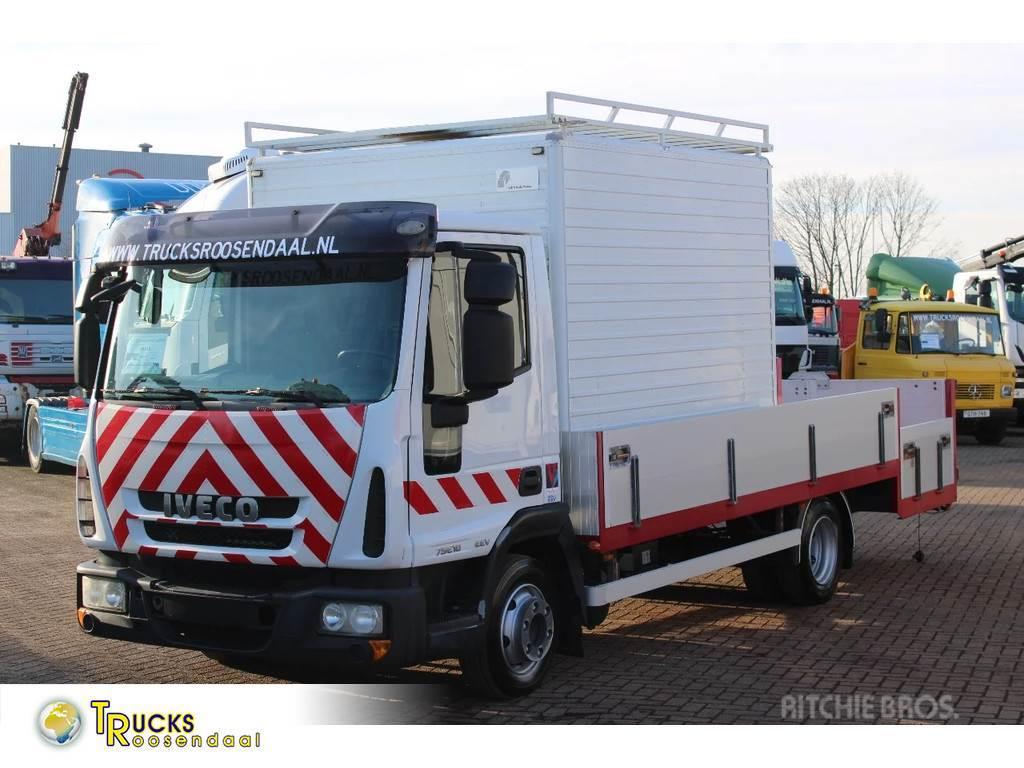 Iveco Eurocargo 75e18 + EURO 5 eev + manual + BE apk 07- Tovornjaki zabojniki
