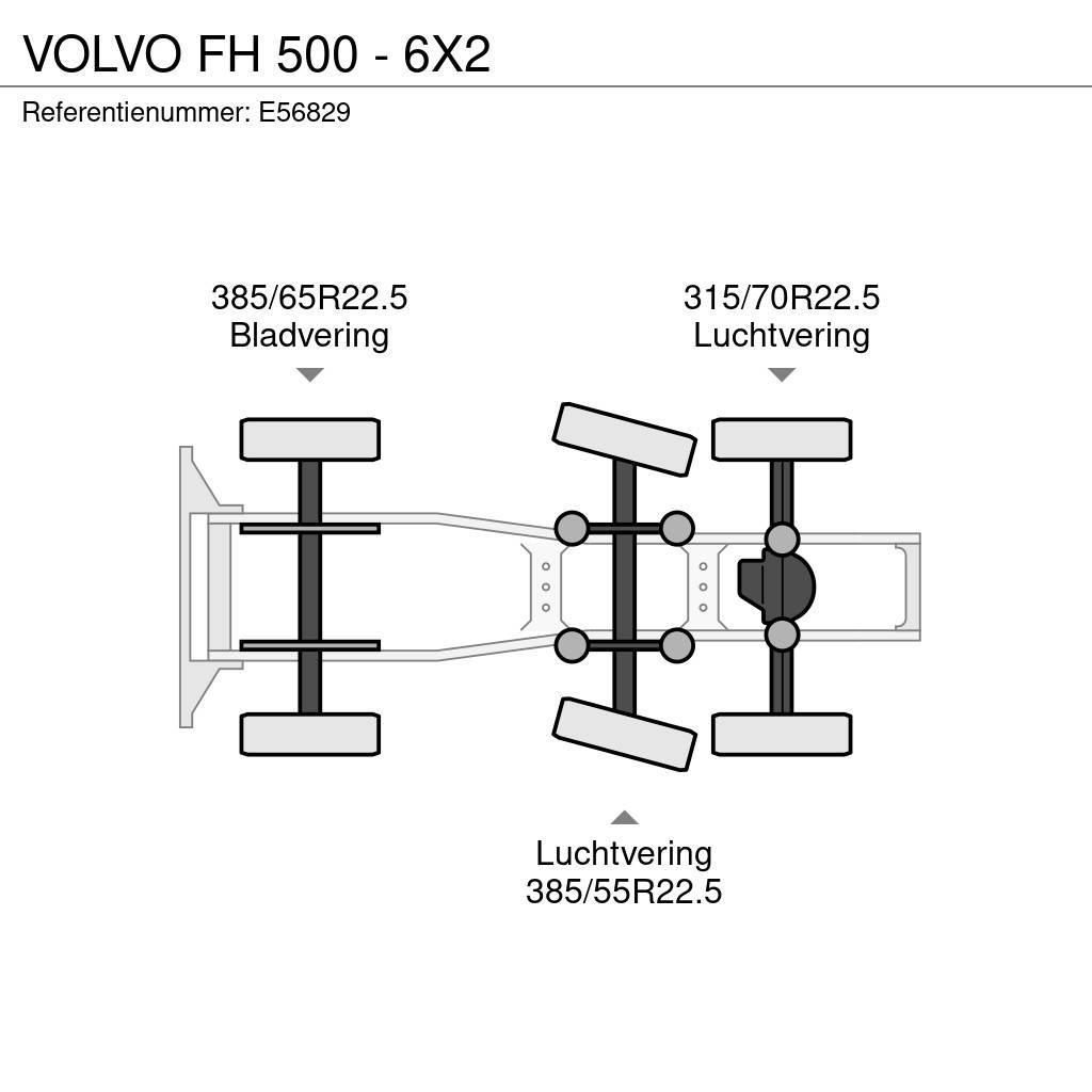 Volvo FH 500 - 6X2 Vlačilci