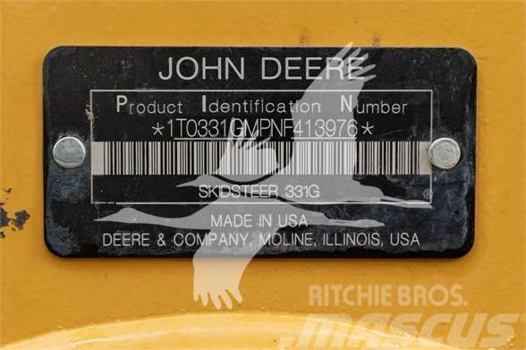 John Deere 331G Skid steer mini nakladalci