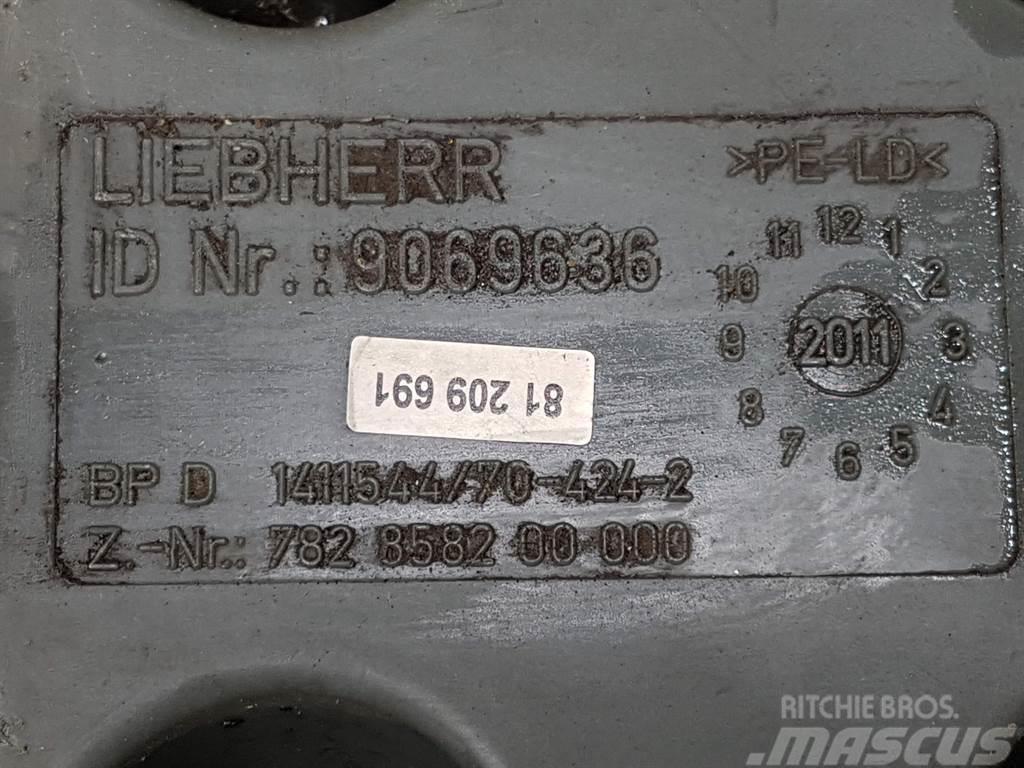 Liebherr L586 2plus2-9069636-Hood/Haube/Kap Podvozje in vzmetenje