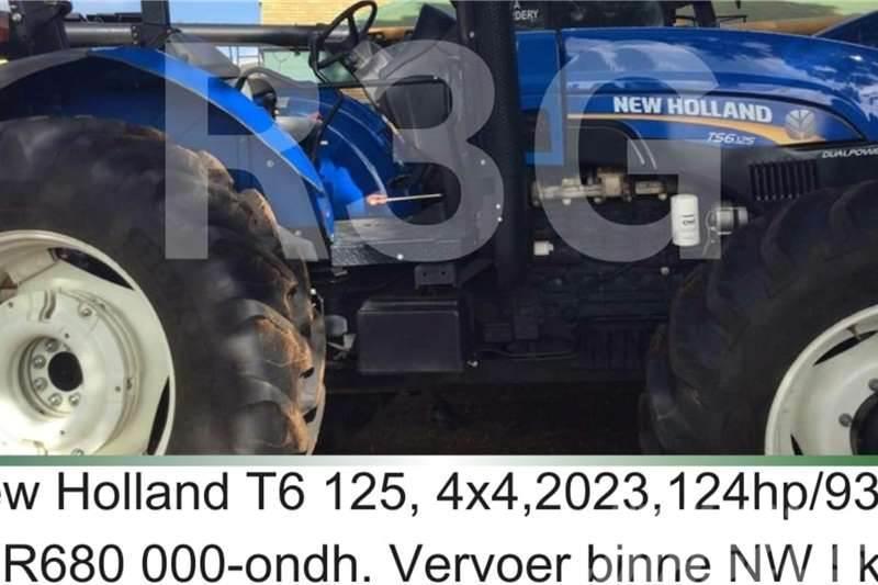 New Holland T6 125 - 124hp / 93kw Traktorji