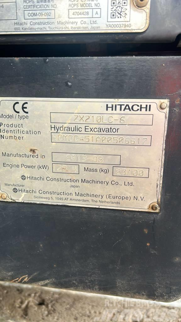 Hitachi ZX 210 LC N-6 Bagri goseničarji