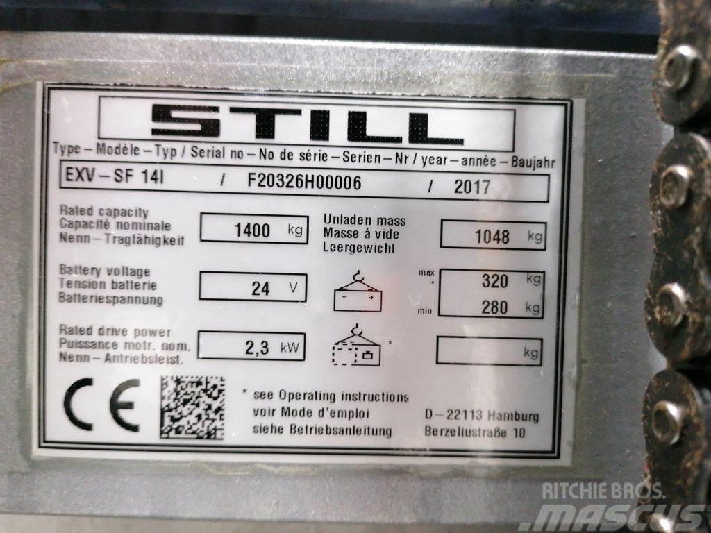 Still EXV-SF14I Ročni električni viličar