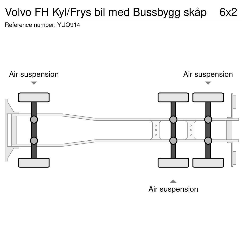 Volvo FH Kyl/Frys bil med Bussbygg skåp Tovornjaki hladilniki