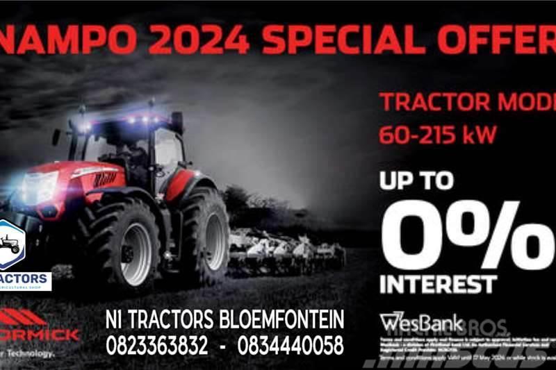 McCormick NAMPO 2024 SPECIAL McCORMICK 60-215KW TRACTORS Traktorji