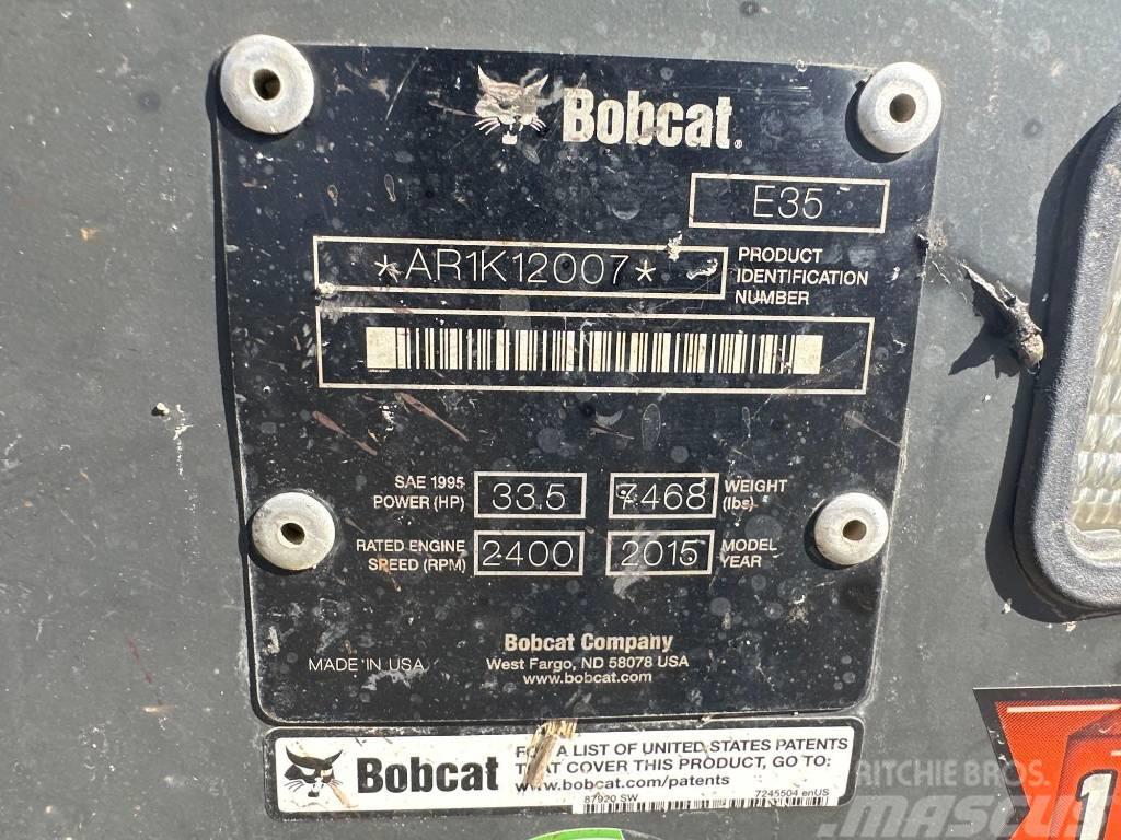 Bobcat E35 Mini bagri <7t