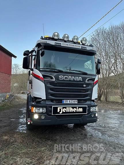 Scania R 580 6x4 Brøytebil Kiper tovornjaki