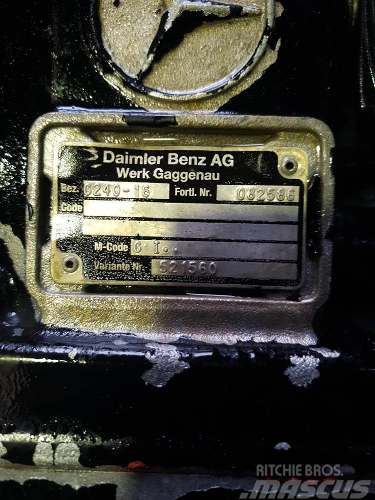 Mercedes-Benz ACTROS MP I G 240 - 16 ΜΕ INTARDER 115, ΗΛΕΚΤΡΟΝΙΚ Menjalniki